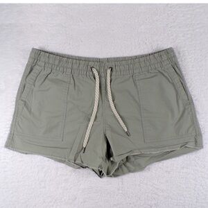 VUORI Ripstop Women's shorts EUCALYPTUS GREEN SIZE L Organic Cotton RN:156509